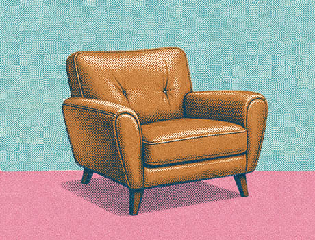 leather chair