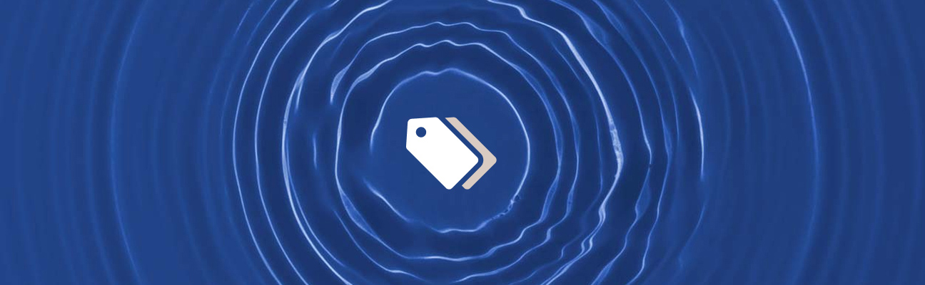 ripple with price tag icon